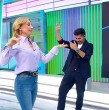 Revisa acá el baile árabe entre Karim Butte, Karen Doggenweiler y Marianne Schmidt en Mucho Gusto.