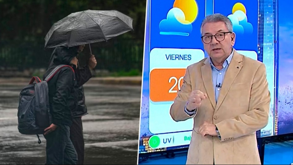 Lluvias en Santiago: ¿Hasta cuándo se mantendrán las precipitaciones?