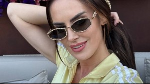 Look otoñal: Adriana Barrientos derrocha lujo y comodidad en un paseo con su perrita