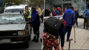 Sorprenden a conductor manejando con muletas: Circulaba sin licencia de conducir