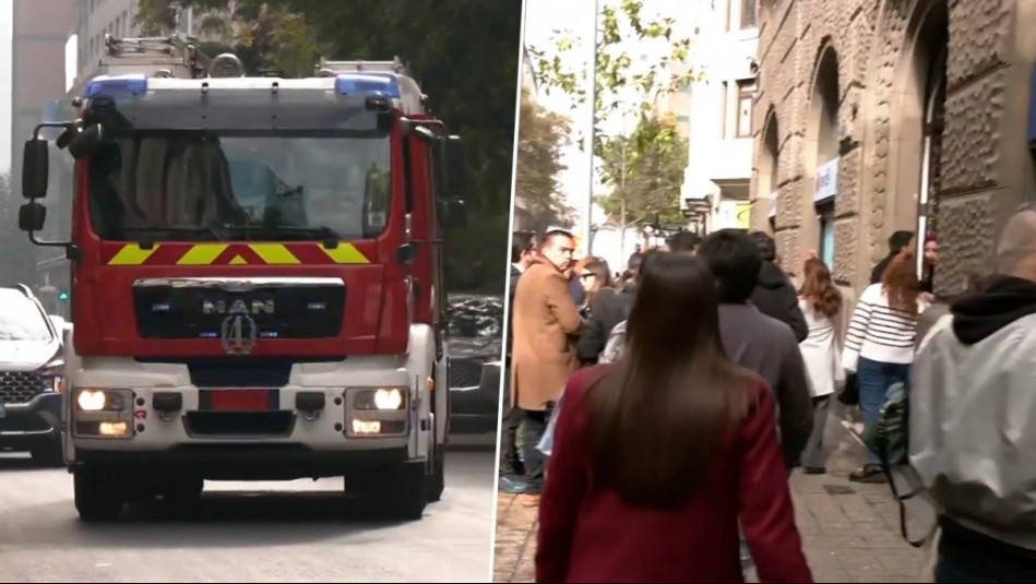 Evacúan La Moneda y otros edificios: Reportan fuerte olor a gas en distintos puntos del centro de Santiago