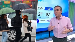 ¿En qué comunas de la Región Metropolitana podría llover este martes?