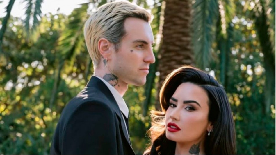 Sonaron las campanas de boda: Demi Lovato se casó con Jordan Lutes luciendo especial vestido