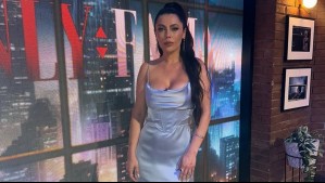 Daniela Aránguiz elige el glamour de la gamuza en un total look: Apuesta al vestido blazer y botas altas
