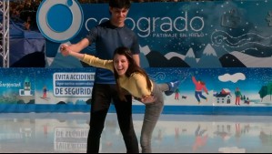 Sacó aplausos de Karen Doggenweiler: Darynka Marcic sorprende con piruetas en pista de patinaje sobre hielo