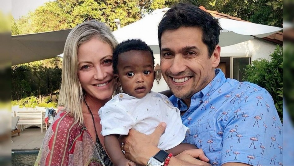 Con Rafa Araneda y Marcela Vacarezza cantando: Así fue el despertar cumpleañero del pequeño Benji