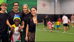 Temática futbolera: Así fue la celebración de cumpleaños de Benji Araneda Vacarezza con su familia y amigos