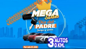 ¡Este martes es el primer sorteo! Así puedes concursar en el Mega Sorteo Día del Padre y llevarte un auto 0 km