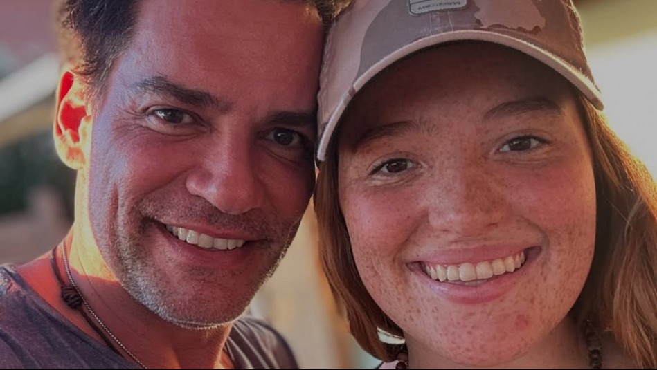 Comparan a Cristián de la Fuente con personaje animado por esta foto: Aparece su hija Laura de bebé