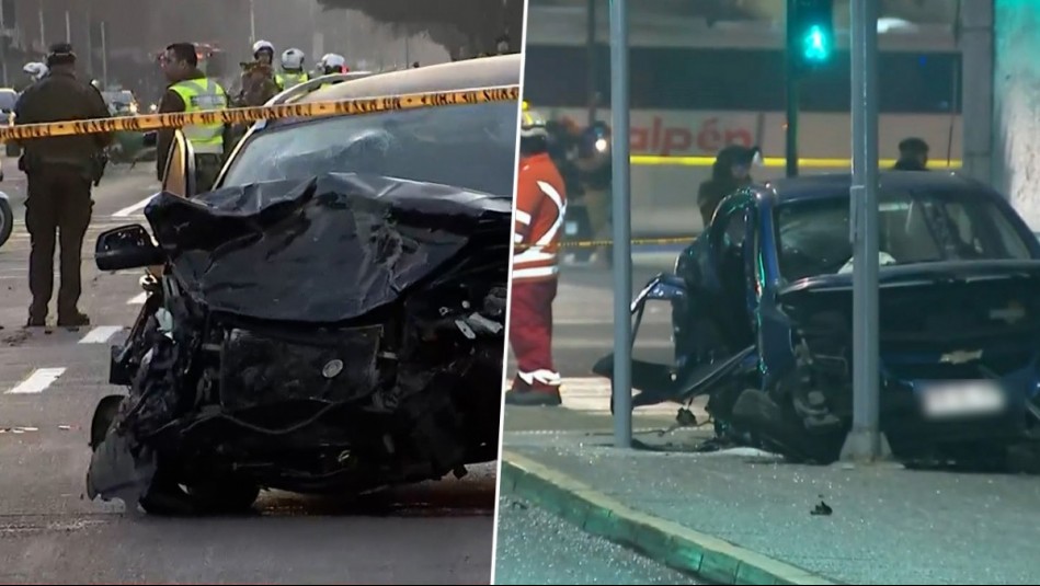 Surgen nuevos detalles del fatal accidente en Alameda: Persona secuestrada sería un comerciante de Lo Valledor