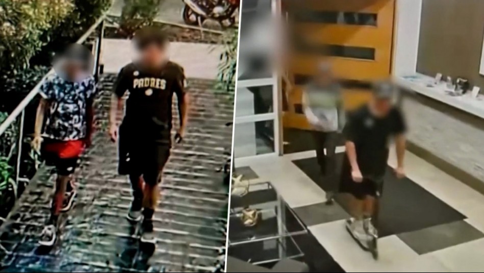 'Scooterchorros': Preocupación en Ñuñoa por banda de jóvenes que usan scooters para robar en edificios