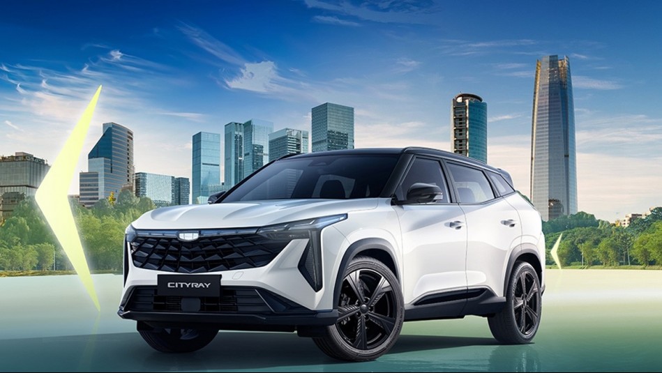 Geely lanza Cityray: Un SUV urbano con enfoque inteligente en seguridad y espacio