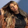 Camila Andrade vacacionó en el sur con su familia y contó con la compañía de su novio Francisco Kaminski, quien hizo el viaje en moto.