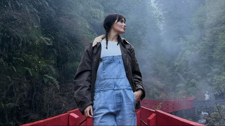 'Gracias, sur de Chile': Las envidiables imágenes de Cony Capelli sumergida en aguas termales