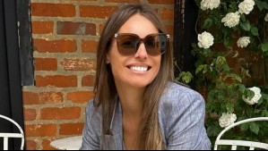 La elegancia atemporal de Pampita con sobrio look ejecutivo: "El color de la esperanza, de conocerte"