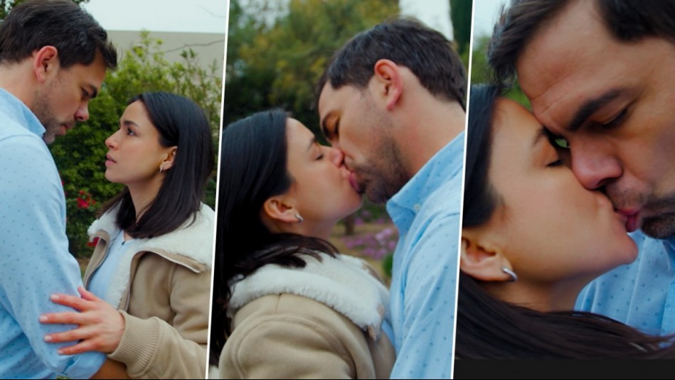 Tras mucha espera: Así fue el apasionado primer beso que se dieron Diana y Clemente en El Jardín de Olivia