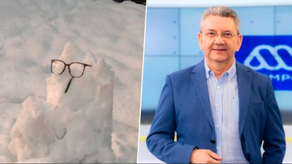 '¿Don Jaime, es usted?': El mono de nieve que desató risas por su parecido a meteorólogo de Megatiempo