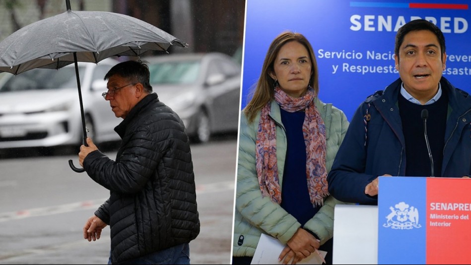 Senapred por sistema frontal en el sur: 107 damnificados, 5 viviendas destruidas y miles de clientes sin luz