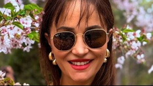 Francini Amaral posa con flores de sakura en Japón: "Un espectáculo de belleza efímera"