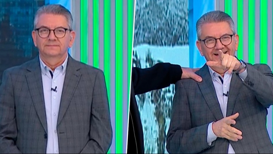 Don Jaime se reivindica en vivo tras ser 'chaqueteado' por pronóstico: Nieve llegó minutos después de bromas