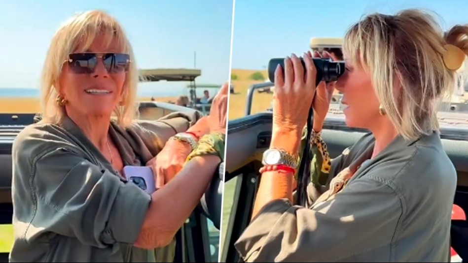 De safari por África: El encuentro de Raquel Argandoña con animales en su estado más natural