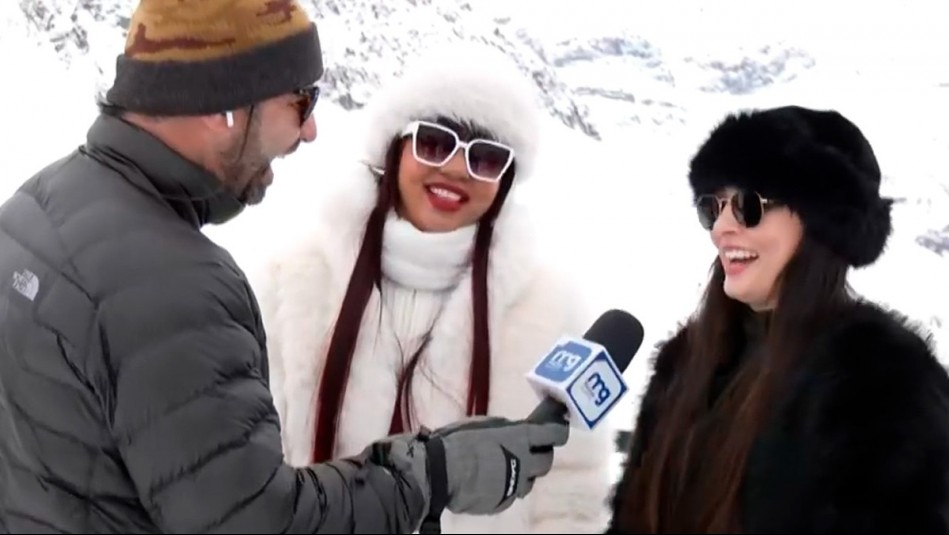 A días del comienzo de la temporada: Turistas brasileños ya llegaron a Farellones para disfrutar de la nieve