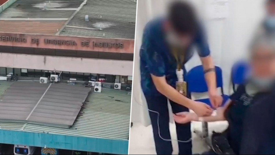 Denuncian colapso en Hospital San José: Afirman que pacientes deben esperar en el suelo o sillas plásticas