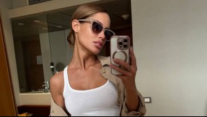 Bajo el reinado del vestido negro: Gala Caldirola adorna su silueta con ceñido traje en la televisión española