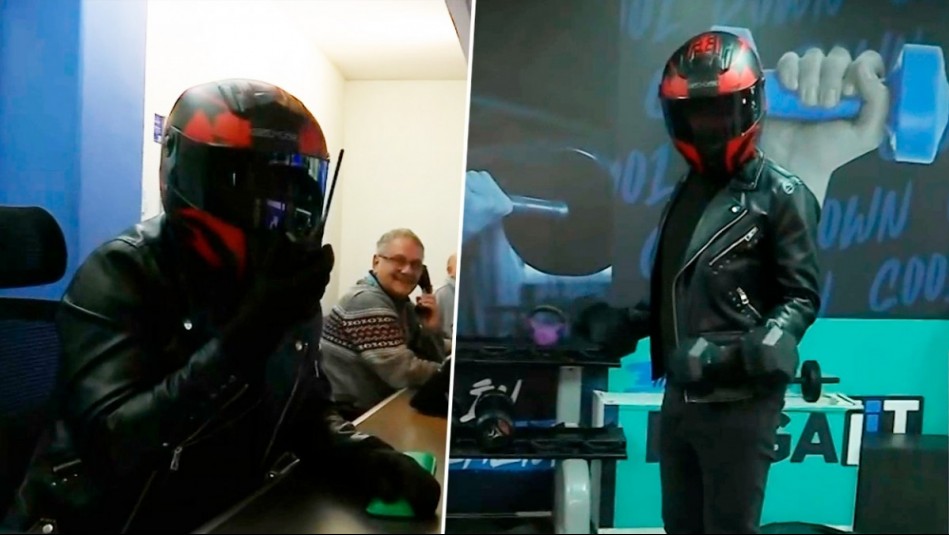 Mostró su destreza en el gimnasio: Misteriosa incorporación de Mucho Gusto recorrió dependencias de Mega