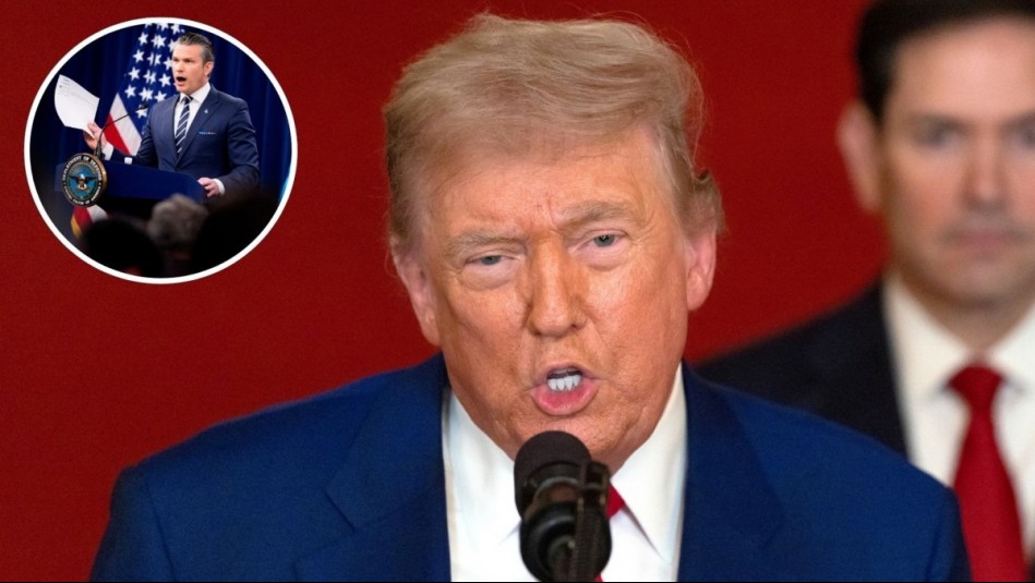 Jefe del Pentágono afirma que Trump 'busca la paz' luego de ataques a centrales nucleares de Irán