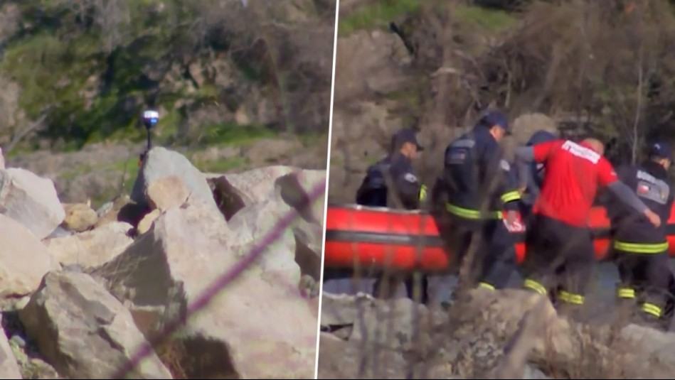 Sigue búsqueda de concejala de Villa Alegre desaparecida: Buscan pistas con sonar multihaz en el fondo de río