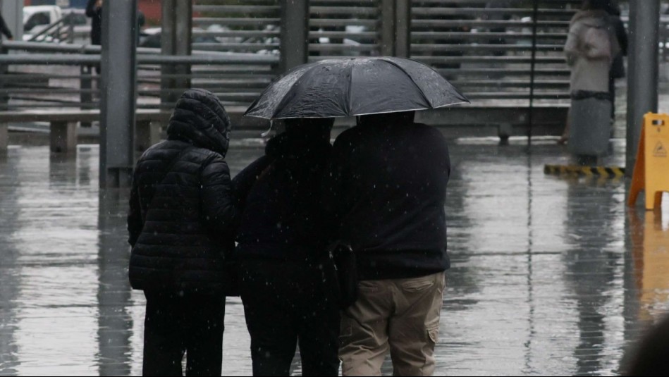 Precipitaciones en Santiago: En estas comunas de la Región Metropolitana lloverá este miércoles