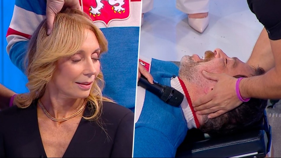 'Ándate, cabrito': La reacción de Neme y Karen Doggenweiler tras someterse a sesión de quiropraxia
