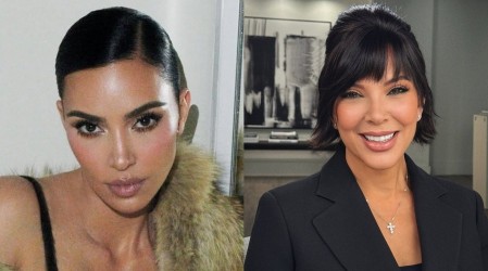 Kim Kardashian y su madre Kris Jenner juntas en una sesión de fotos: Presentaron nueva línea de trajes de baño