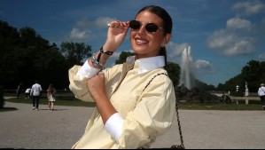 Ignacia Antonia confirma la comodidad de los enteritos para el deporte prenatal: Así luce el color burdeos