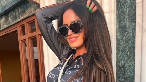 El millonario precio del radiante look que usó Adriana Barrientos en evento de modas