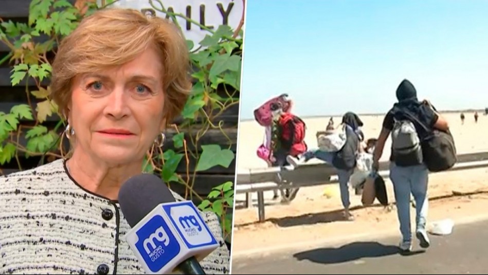 Matthei no descarta redadas al estilo Trump para migrantes con orden de expulsión: 'Todo lo que sea necesario'