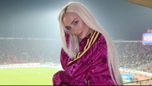 Fran Maira triunfa con estilo sporty chic en terciopelo rosa: "Me enamoré"