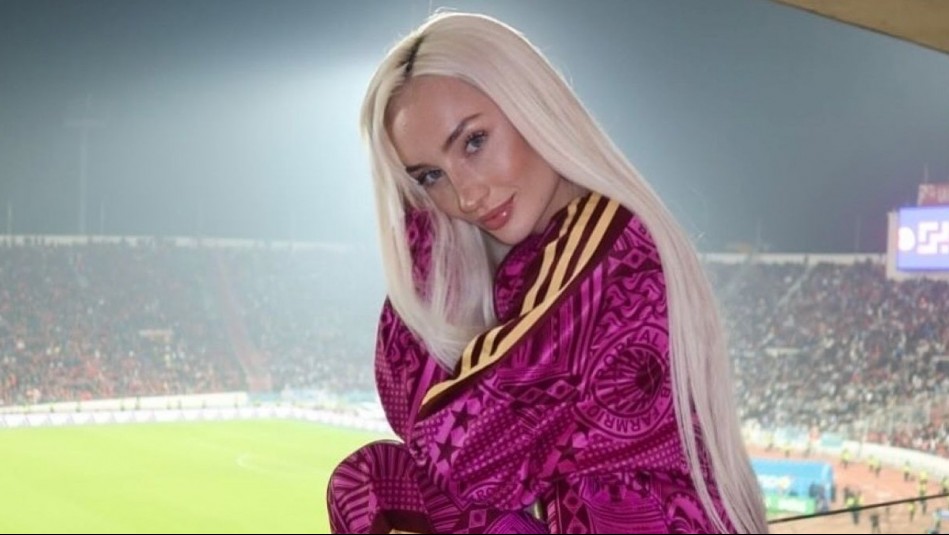 Fran Maira triunfa con estilo sporty chic en terciopelo rosa: 'Me enamoré'