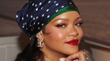 Rihanna cautiva con un look casual premamá de prendas básicas: Se relaja en París con jeans baggy