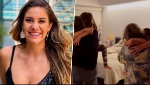 Camila Stuardo recibe a sus suegros en México: Esta fue la emotiva reacción de sus hijas al ver a sus abuelos