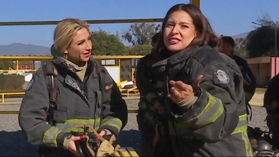 Nicole 'Luli' Moreno y Cote Quintanilla viven intenso desafío como bomberas en De Paseo