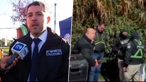 Alcalde de La Florida reprocha actuar policial en incidente con inspector: 'A dos cuadras había un robo' Alcalde de La Florida reprocha actuar policial en incidente con inspector: 'A dos cuadras había un robo'