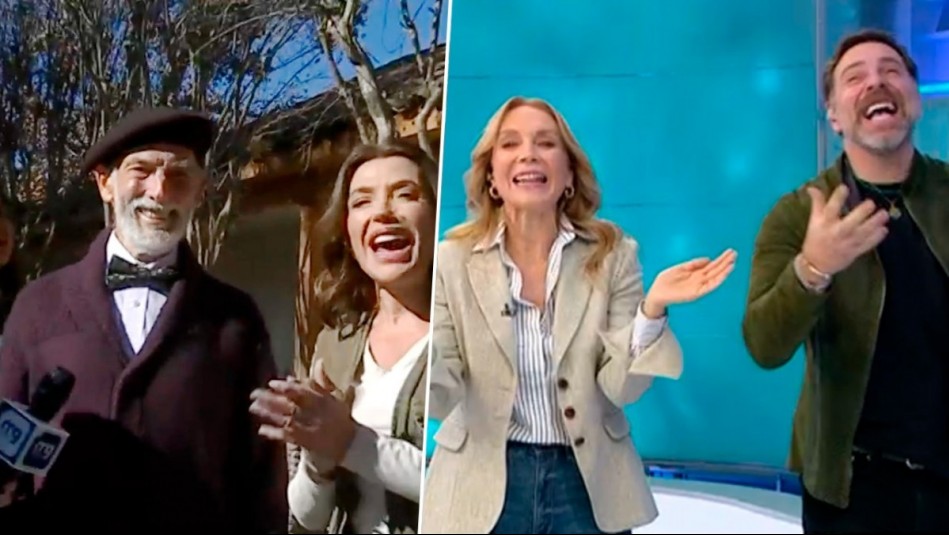 'Nuestro rey': El emotivo festejo de cumpleaños a Tito Noguera de Mucho Gusto y el elenco de Aguas de Oro