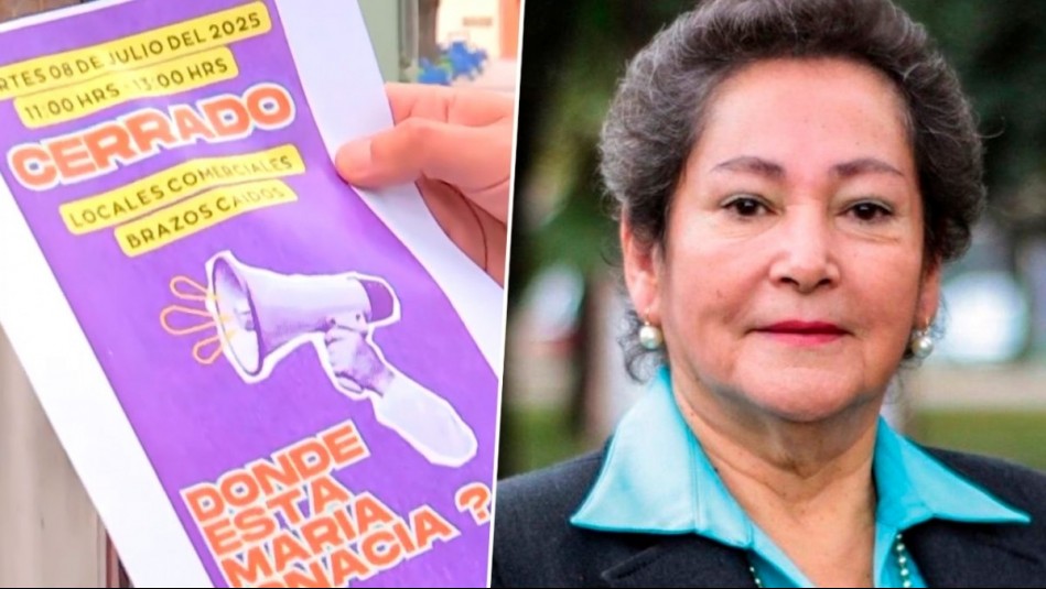 La solidaria manifestación de Villa Alegre por concejala desaparecida: Exigen respuestas sobre su búsqueda