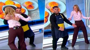 Abrazos, gritos y bailes: El eufórico reencuentro entre Karen Doggenweiler y el chef "Serrucho"
