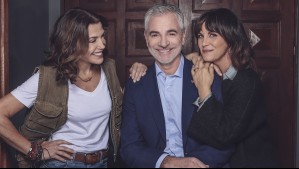 Carolina Arregui, Álvaro Rudolphy y Paola Volpato revelan cómo es trabajar juntos en Aguas de Oro