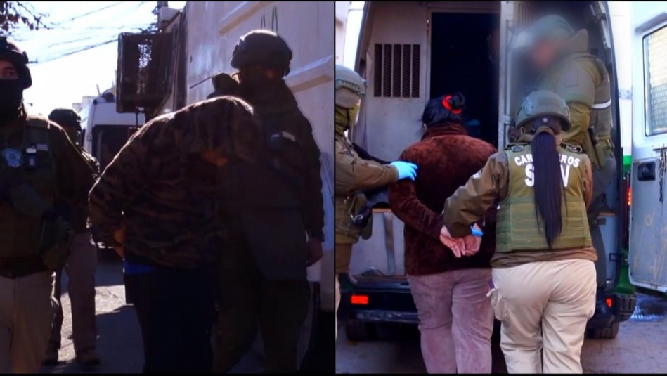 Cayeron uno por uno: Así fue la captura de peligrosa banda experta en encerronas en Puente Alto y La Pintana