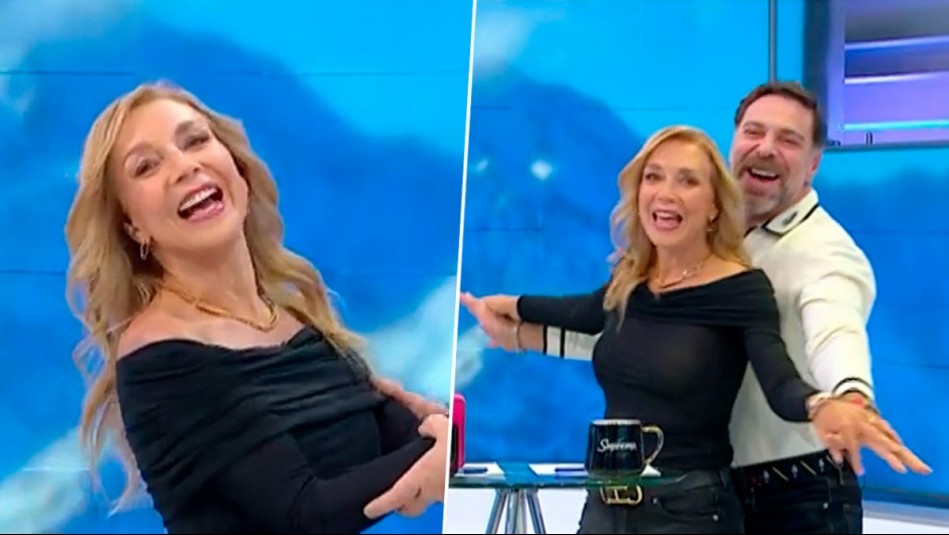 ¿Karen Doggenweiler o Sandy? Conductora causa sensación con look al estilo Olivia Newton-John en Grease