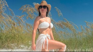 'Modo vacaciones': Daniela Aránguiz se luce con su look playero en Florida y se llena de elogios